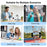 M1 3-axis Gimbal Stabilizer Selfie Stick Face Tracking Gesture Control Camera Shoot Video Phone Gimbal with Tripod